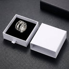 Vintage Layered Silver Ring