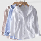 Demi | Elegant Hooded Blouse