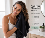 Anti-Frizz Microfiber Towel lifestyle